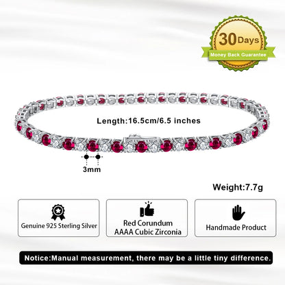 Sterling Silver Tennis Bracelet