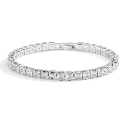 D Color Moissanite Tennis Bracelet – 925 Wedding Luxury