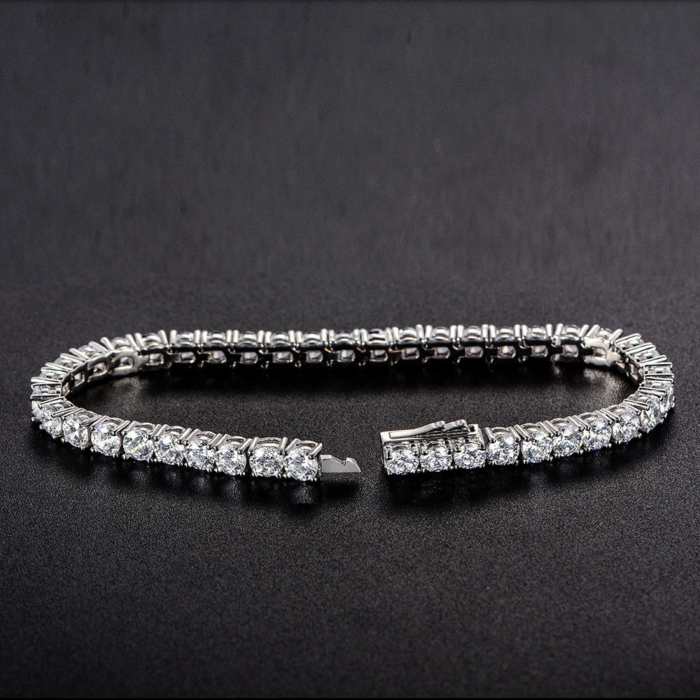 Sterling Silver Tennis Bracelet