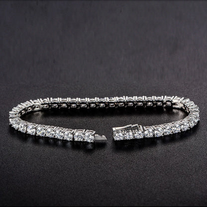 Sterling Silver Tennis Bracelet