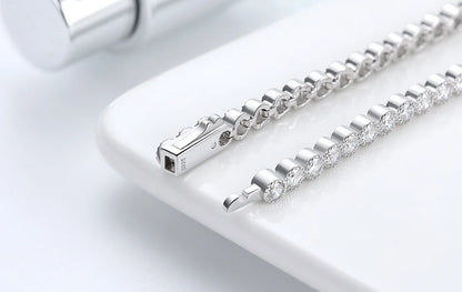 Sterling Silver Tennis Bracelet