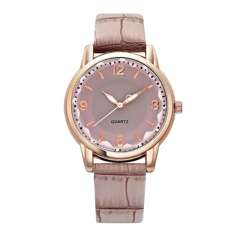Brand Luxury Fashion Ladies Watch Reloj Mujer Leather Watch Women Female Quartz Wristwatches Montre Femme