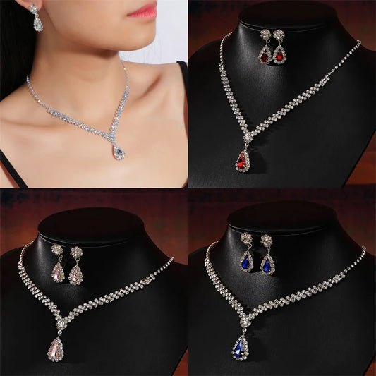 1 Set Bridal Wedding Jewelry