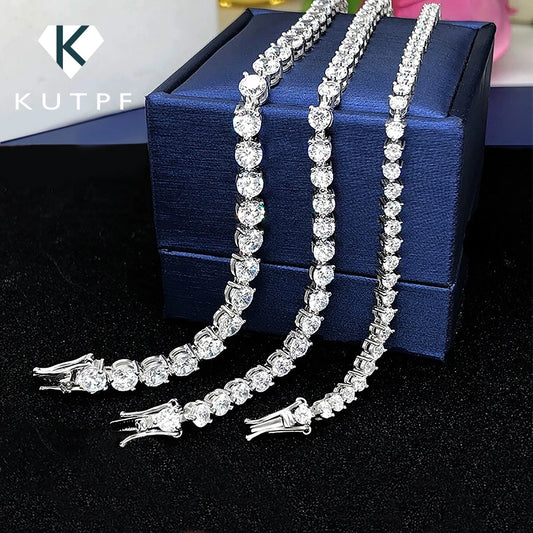 Full Moissanite Tennis Bracelet