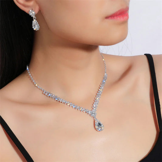 1 Set Bridal Wedding Jewelry