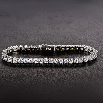 Sterling Silver Tennis Bracelet