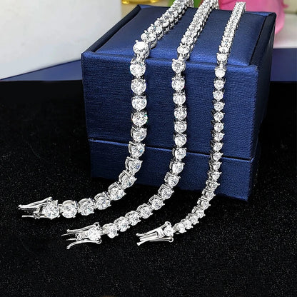 Full Moissanite Tennis Bracelet