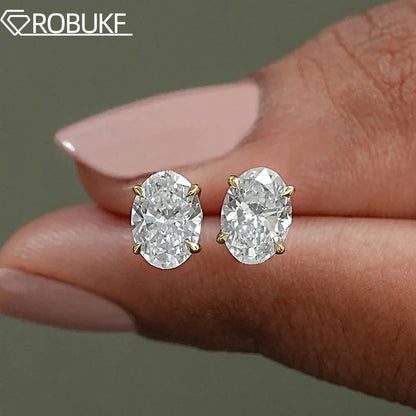 Top 1 Moissanite Stud Earrings – 1.4ct Sparkle for All