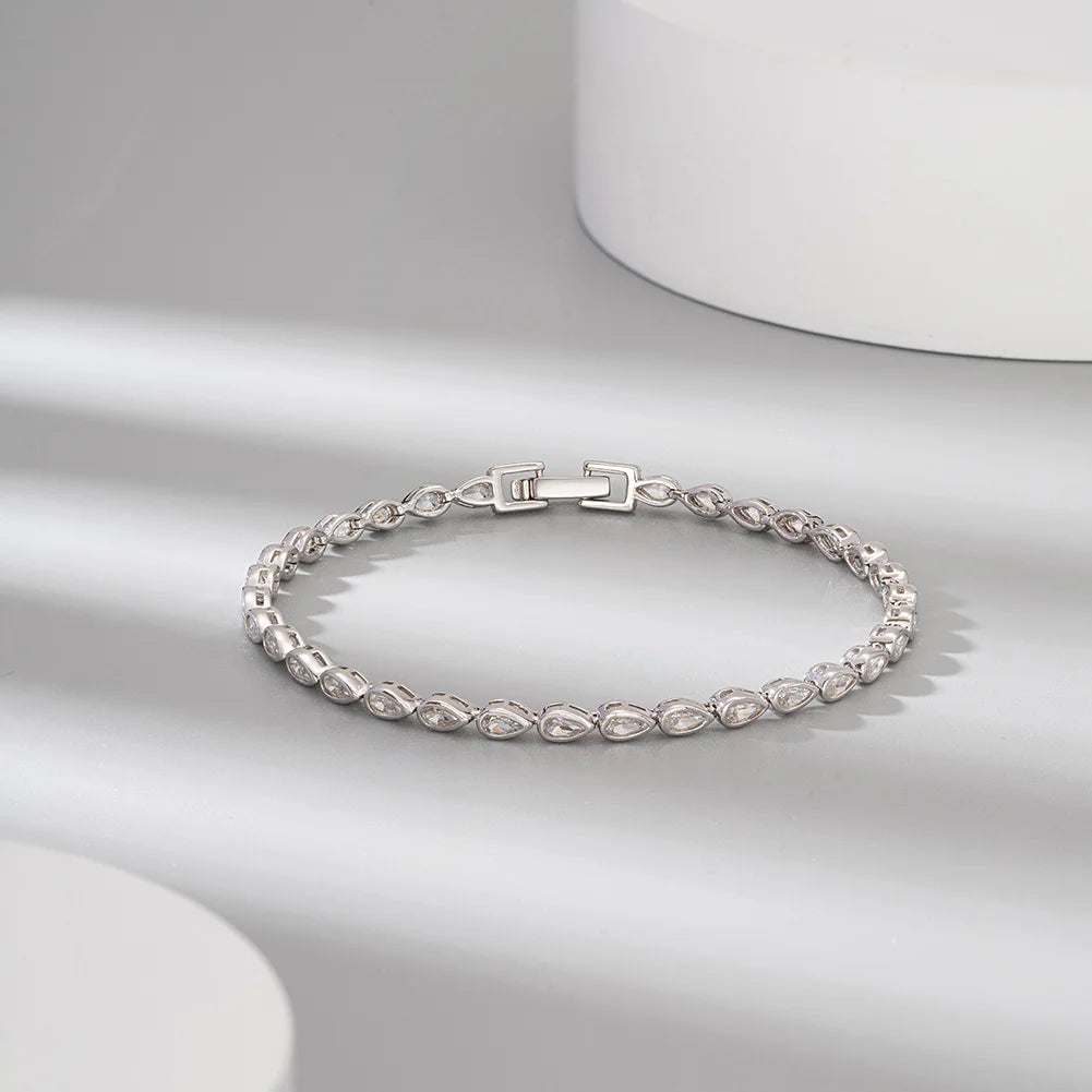 Sterling Silver Tennis Bracelet