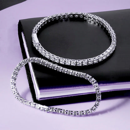 Sterling Silver Tennis Bracelet