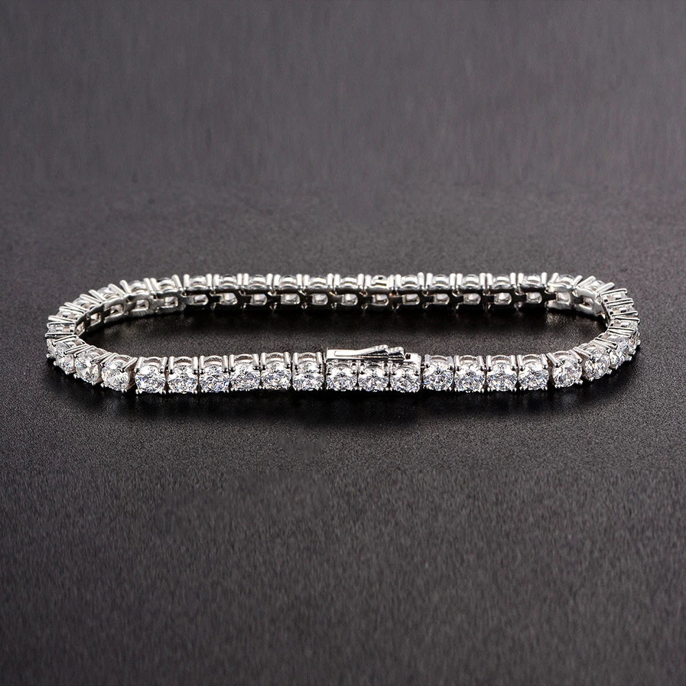 Sterling Silver Tennis Bracelet