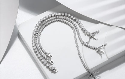 Sterling Silver Tennis Bracelet