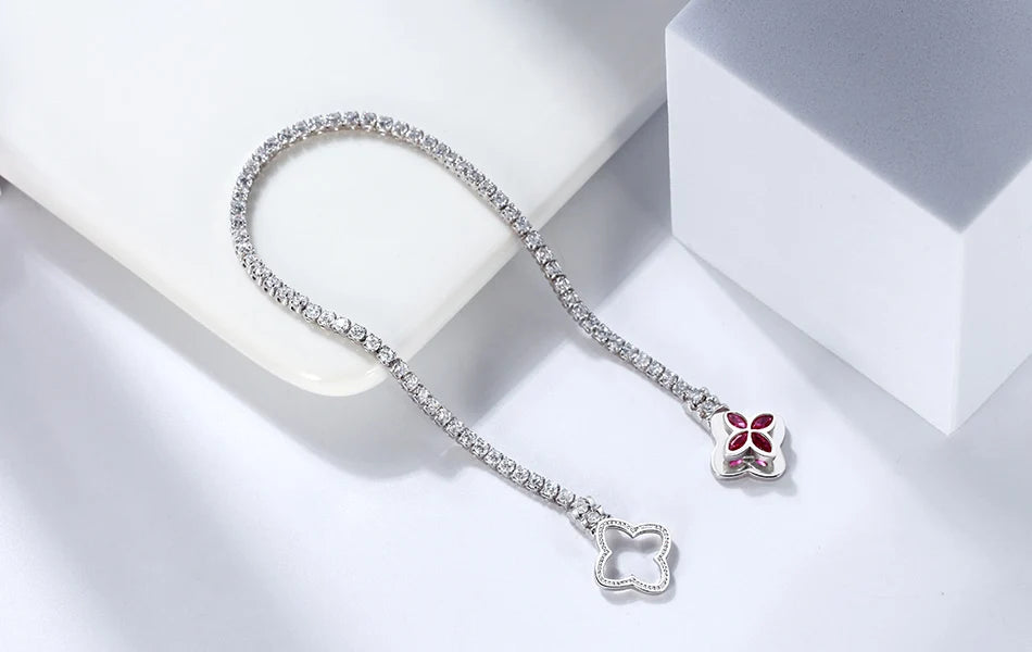 Sterling Silver Tennis Bracelet
