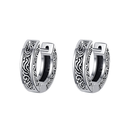Vintage Silver Earrings – 1 Chic S925 Statement for Everyday Style