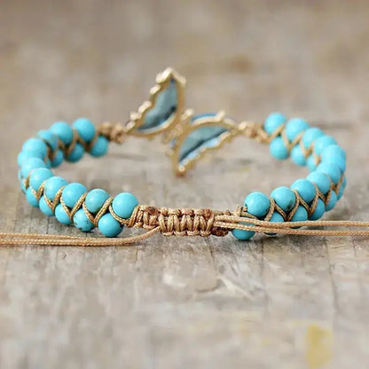 Top 1 Butterfly Bracelet – Turquoise Crystal Beauty