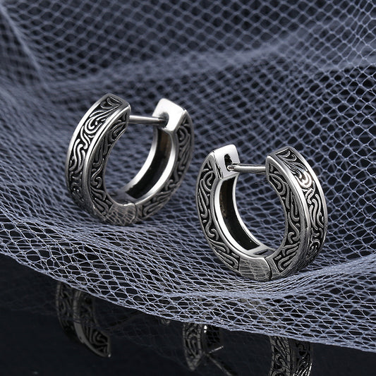Vintage Silver Earrings – 1 Chic S925 Statement for Everyday Style